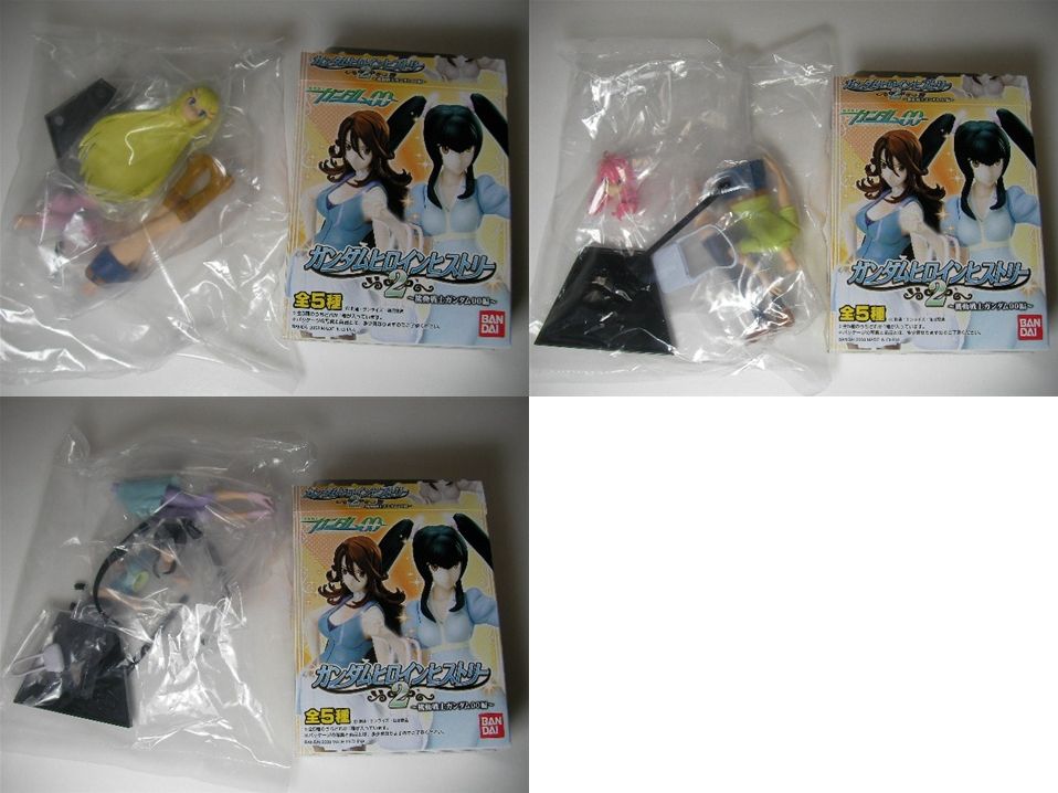 ♯EUo08LLガンダムヒロインヒストリー2人気3種